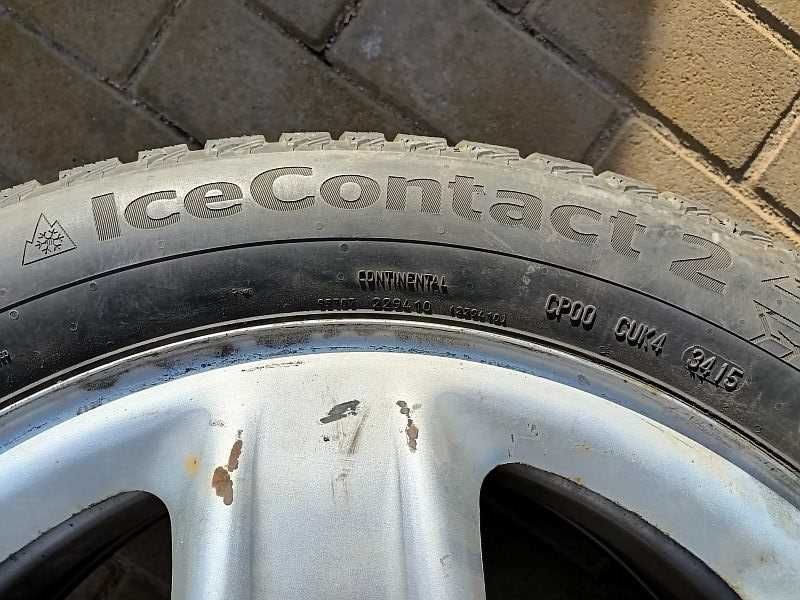 Шины 225/55 R17 - "Continental IceContact 2" (Германия), шипованные.
