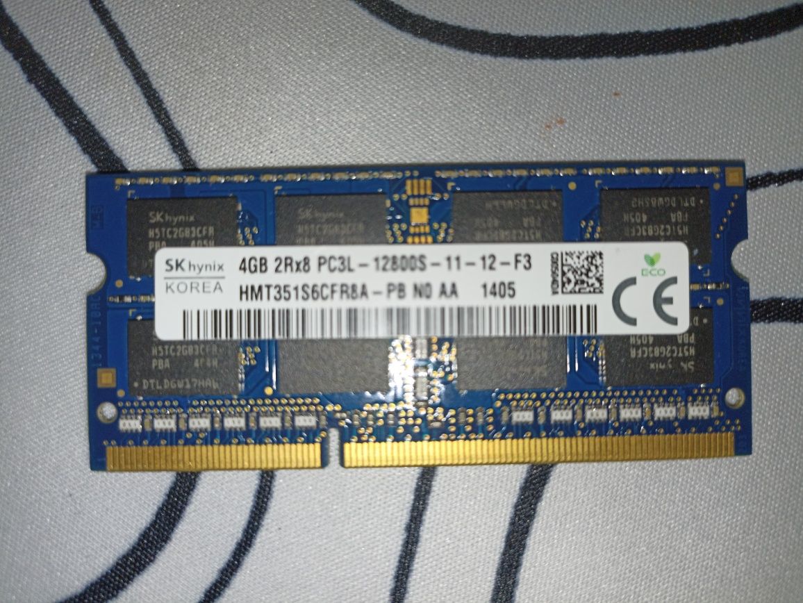 Оперативная память для ноутбука DDR3 2x4gb