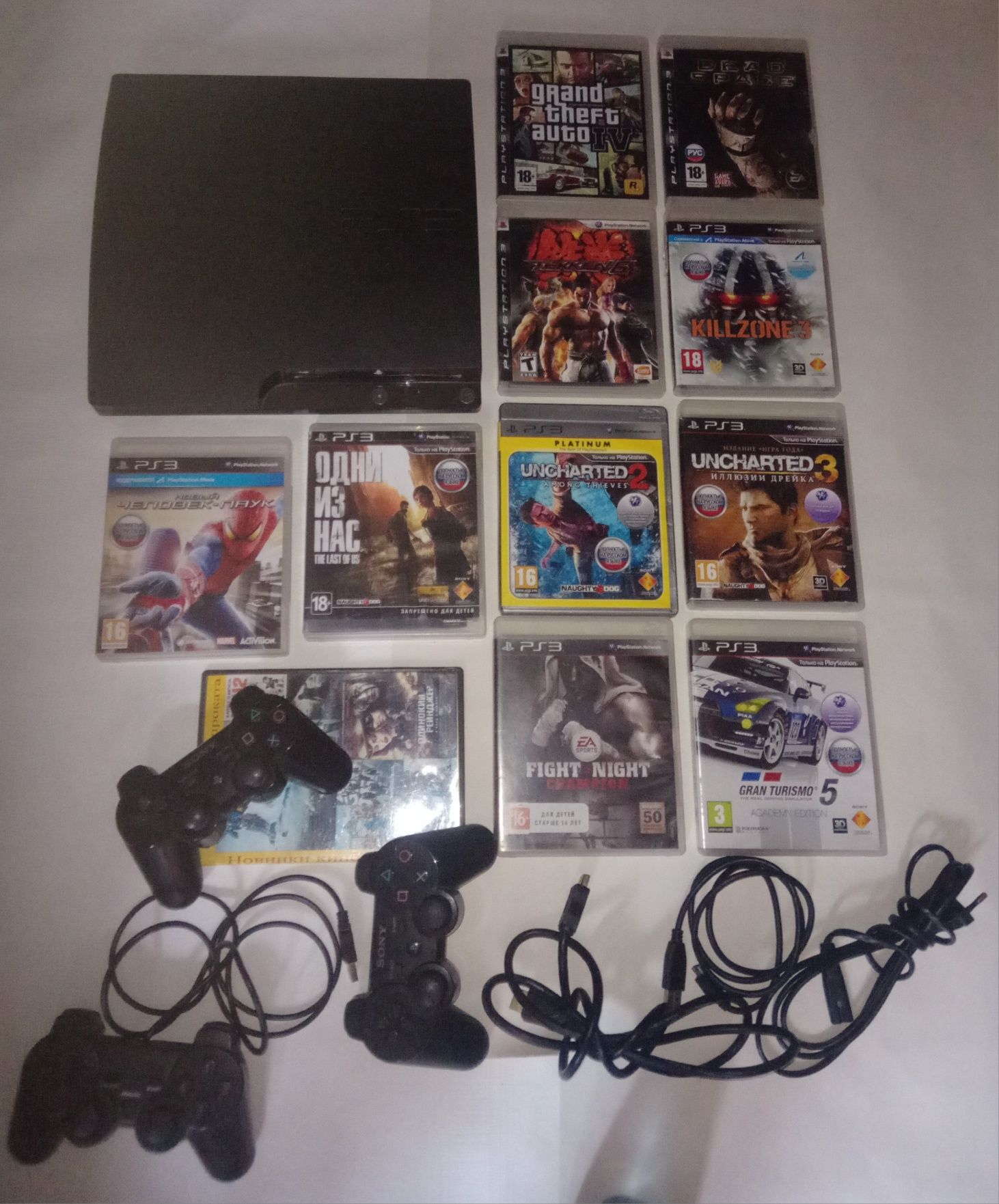 Ps3 клипы+диски+3джостика