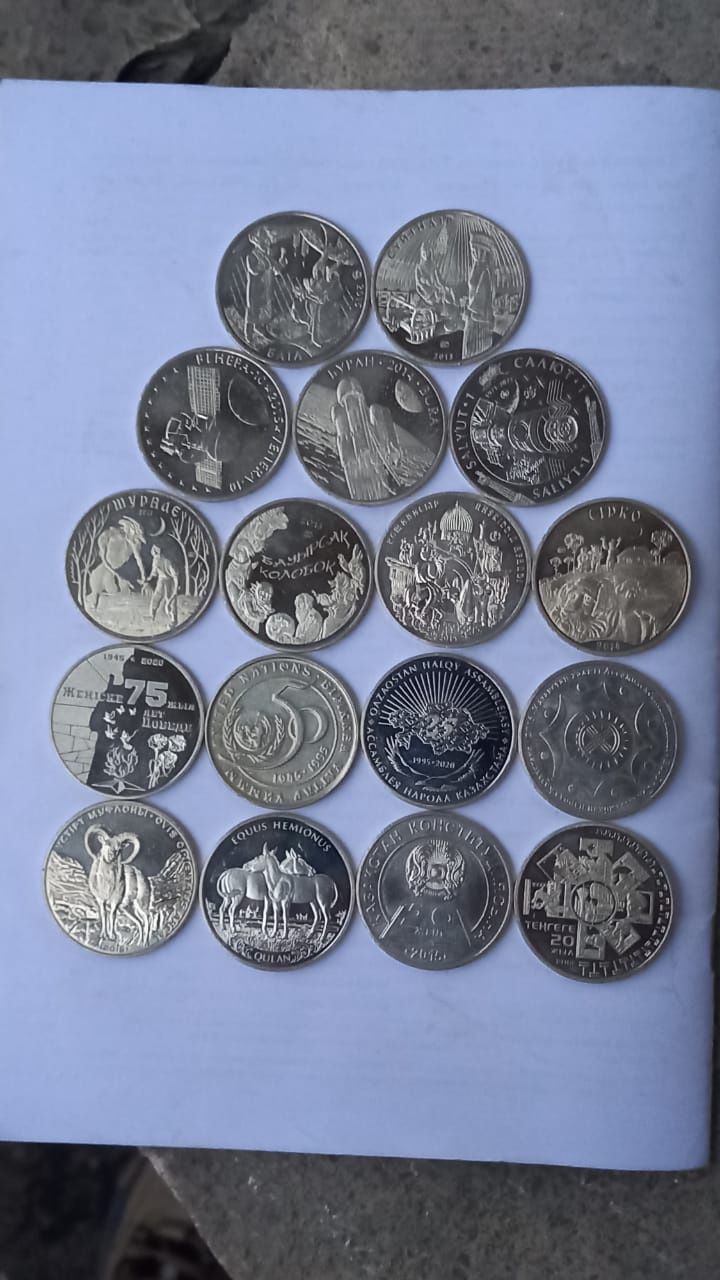 Продам новинки монет Казахстана Сакский стиль и другие...