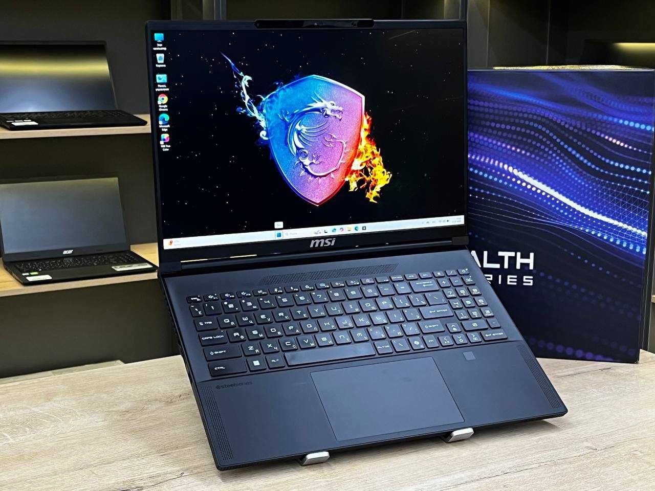 Мощный ноутбук MSI Stealth A16 - 2K 240Hz/Ryzen AI 9 HX 370w/RTX 4070