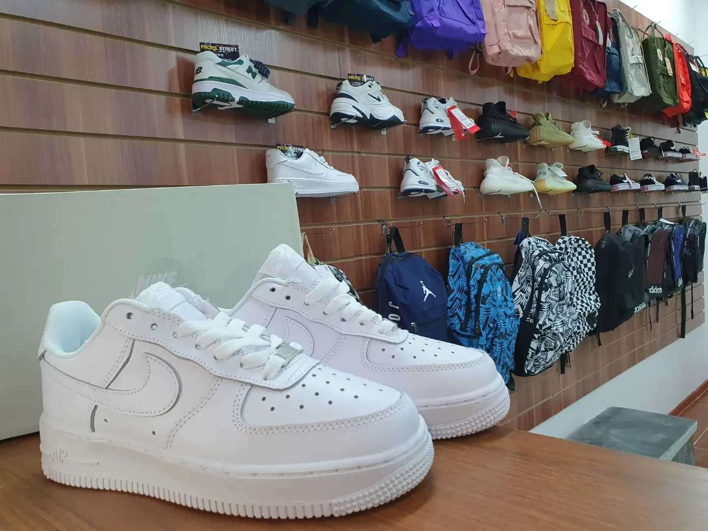 Sneakers Air Force 1 AF1 white белые форсы