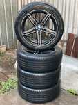 Диски VOSSEN R16 7.0J ET 20 5x120 с летней резиной 205/50