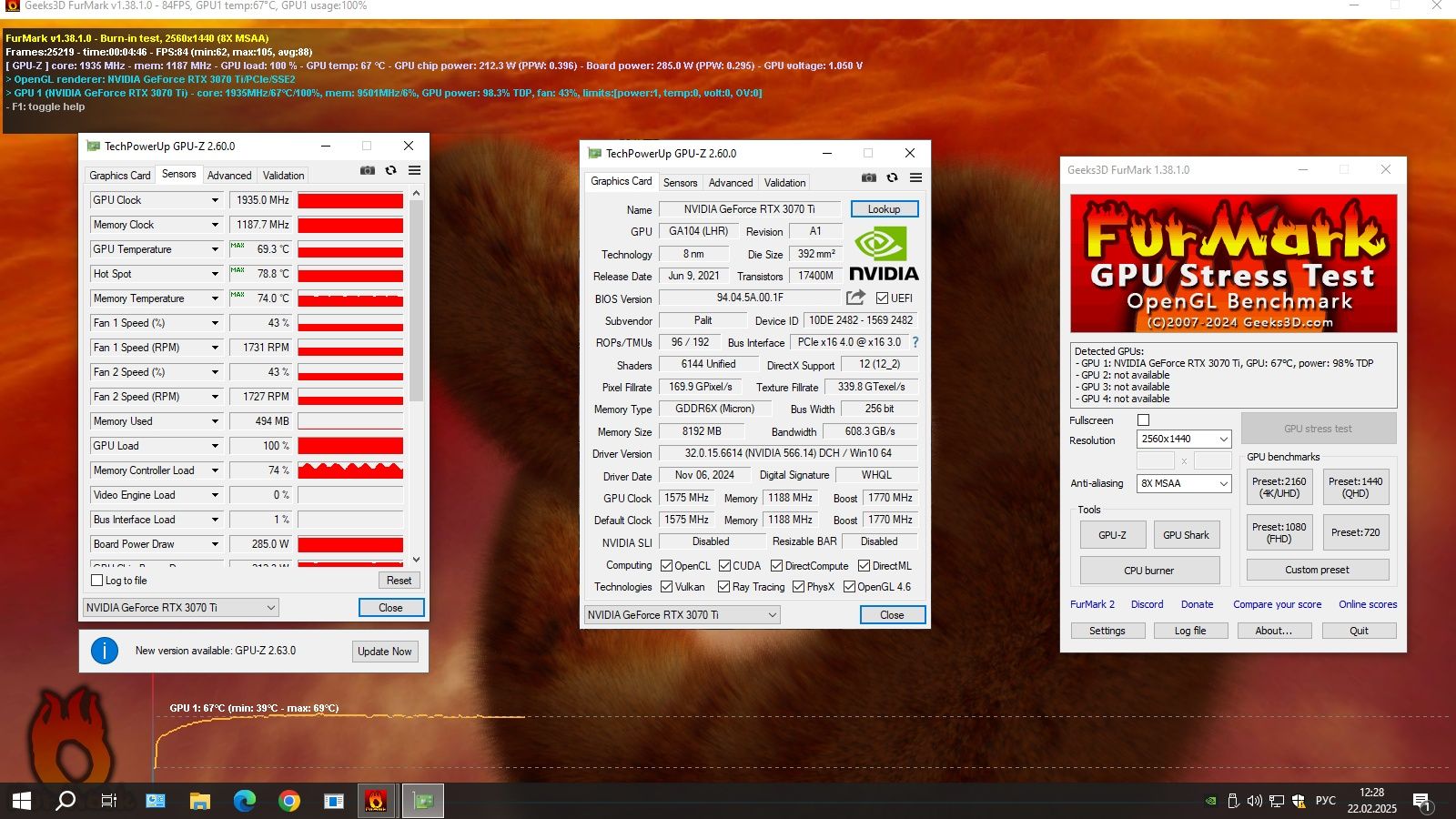 Rtx 3070 ti GamingPro