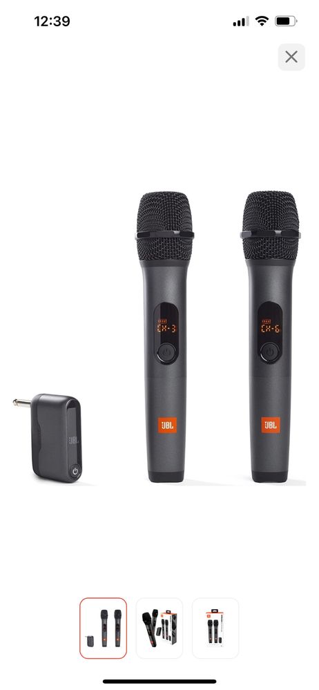 Продам безпроводной микрофон JBL