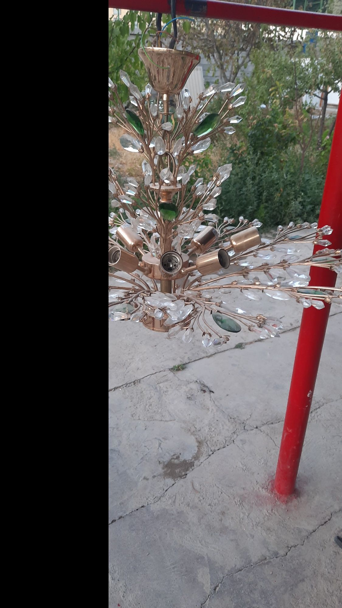 Люстры хрустальная