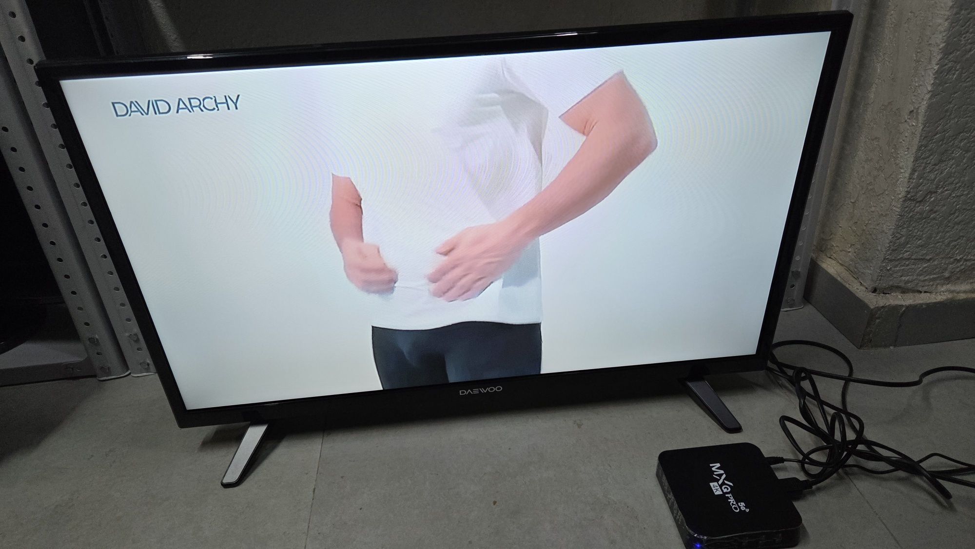 *️⃣ Daewoo Led Tv L32R640 Диогональ 81см + Андроид Приставка  / QTV