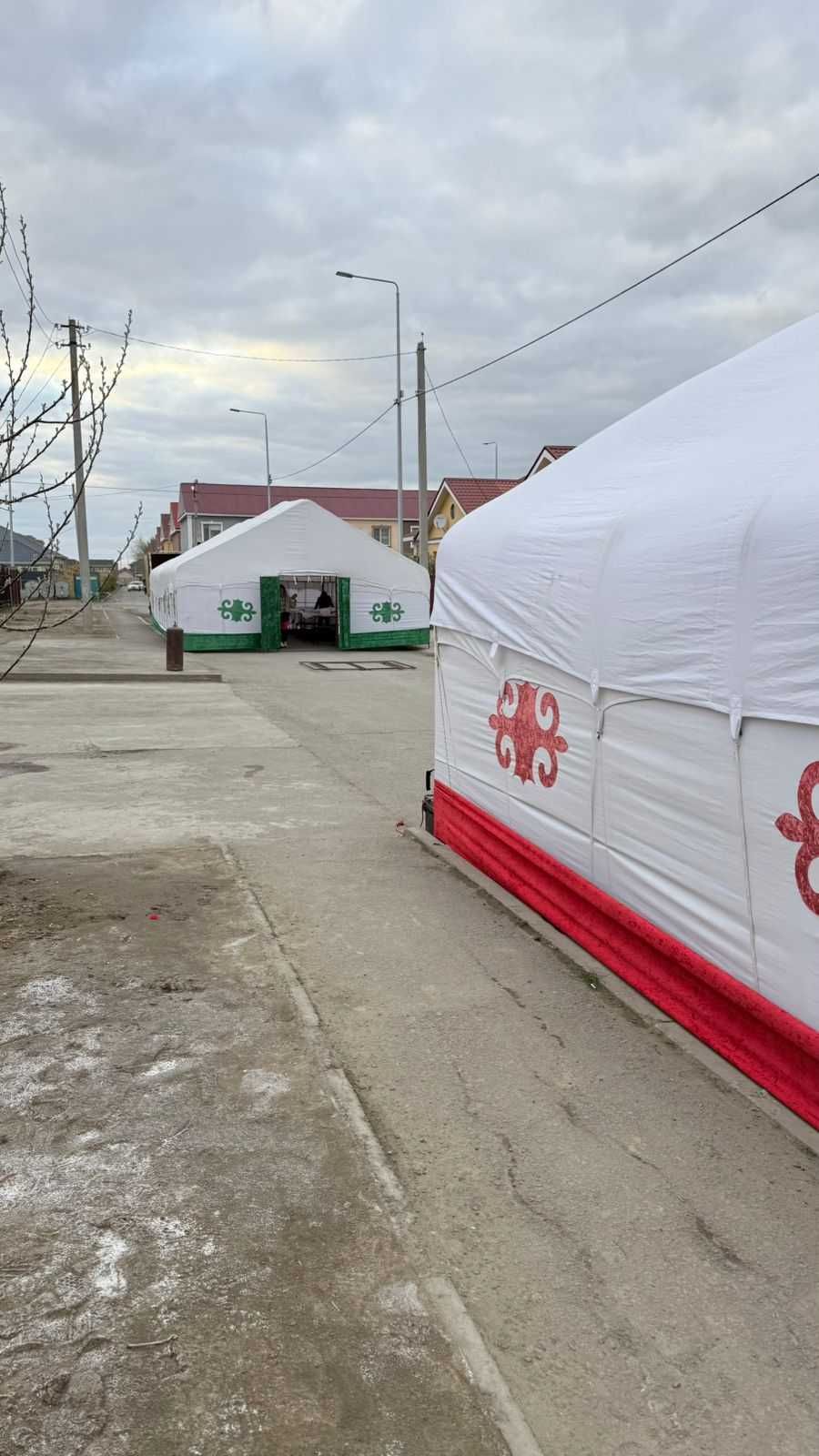 Палатка / КиізҮй 120 адамға дейін
Аренда шатров и юрт на 120 человек