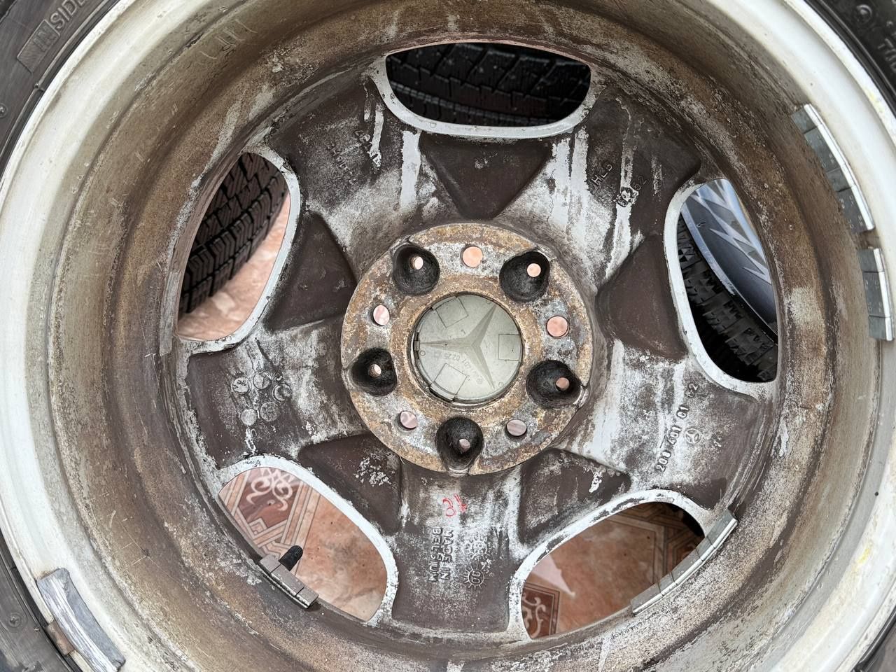 Диск r16 Мерседес w210