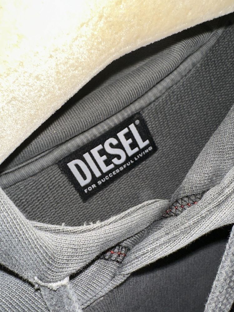 Diesel худи с эффектом деграде