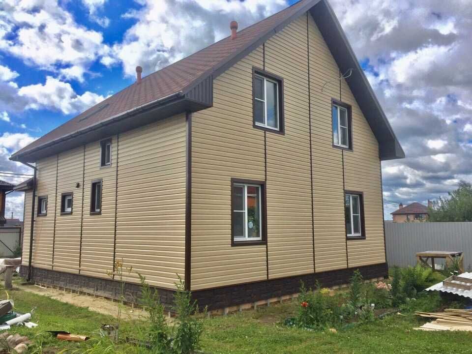 Металлосайдинг. Сайдинг металлический. Обшивка дома. Фасадные сайдинги