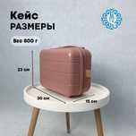 Мини-Чемодан Бьюти кейс ручная кладь Сумка-чемодан