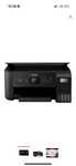 Цветной принтер МФУ Epson L3260 с ноутбуком