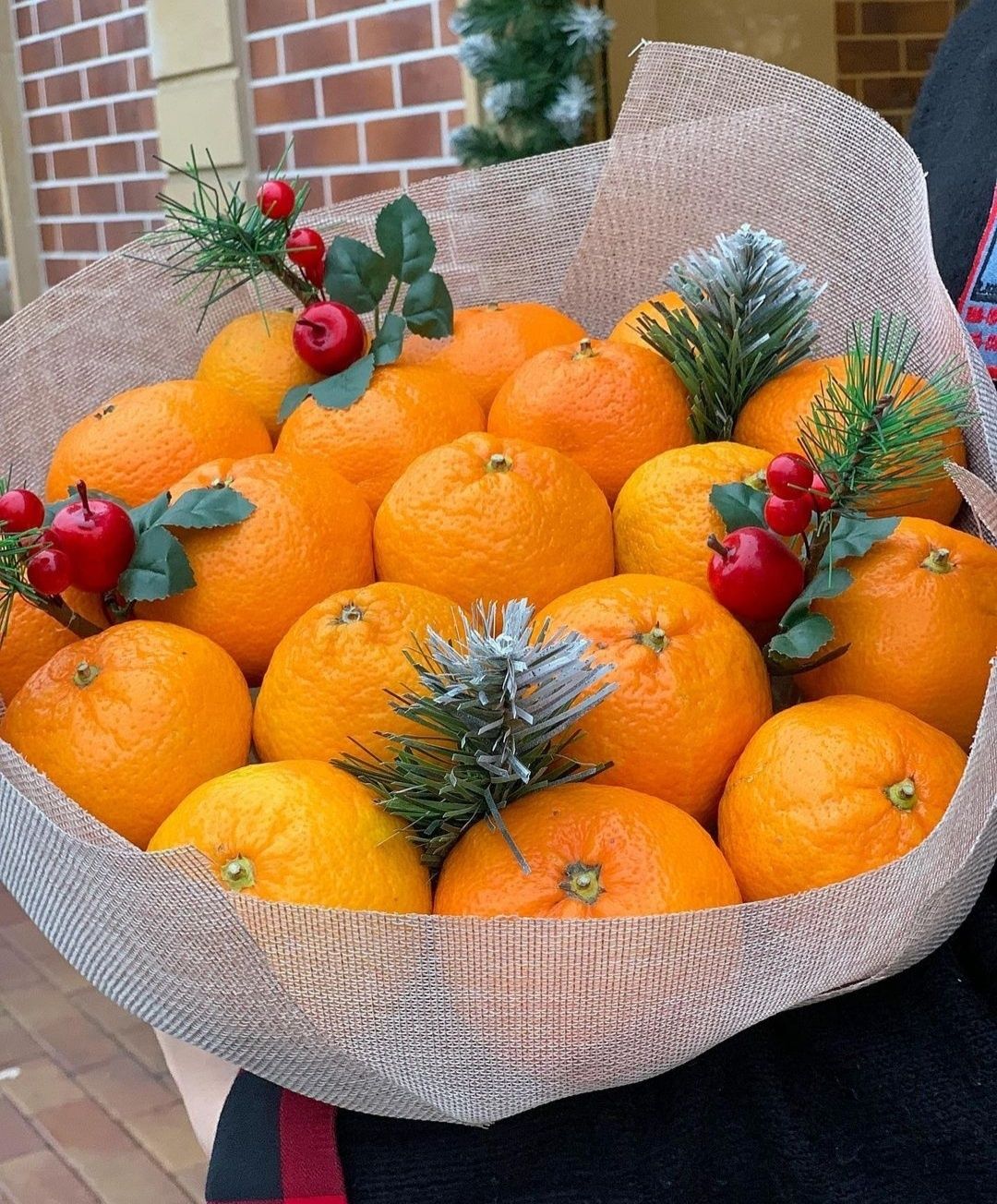 Букет из мандаринов