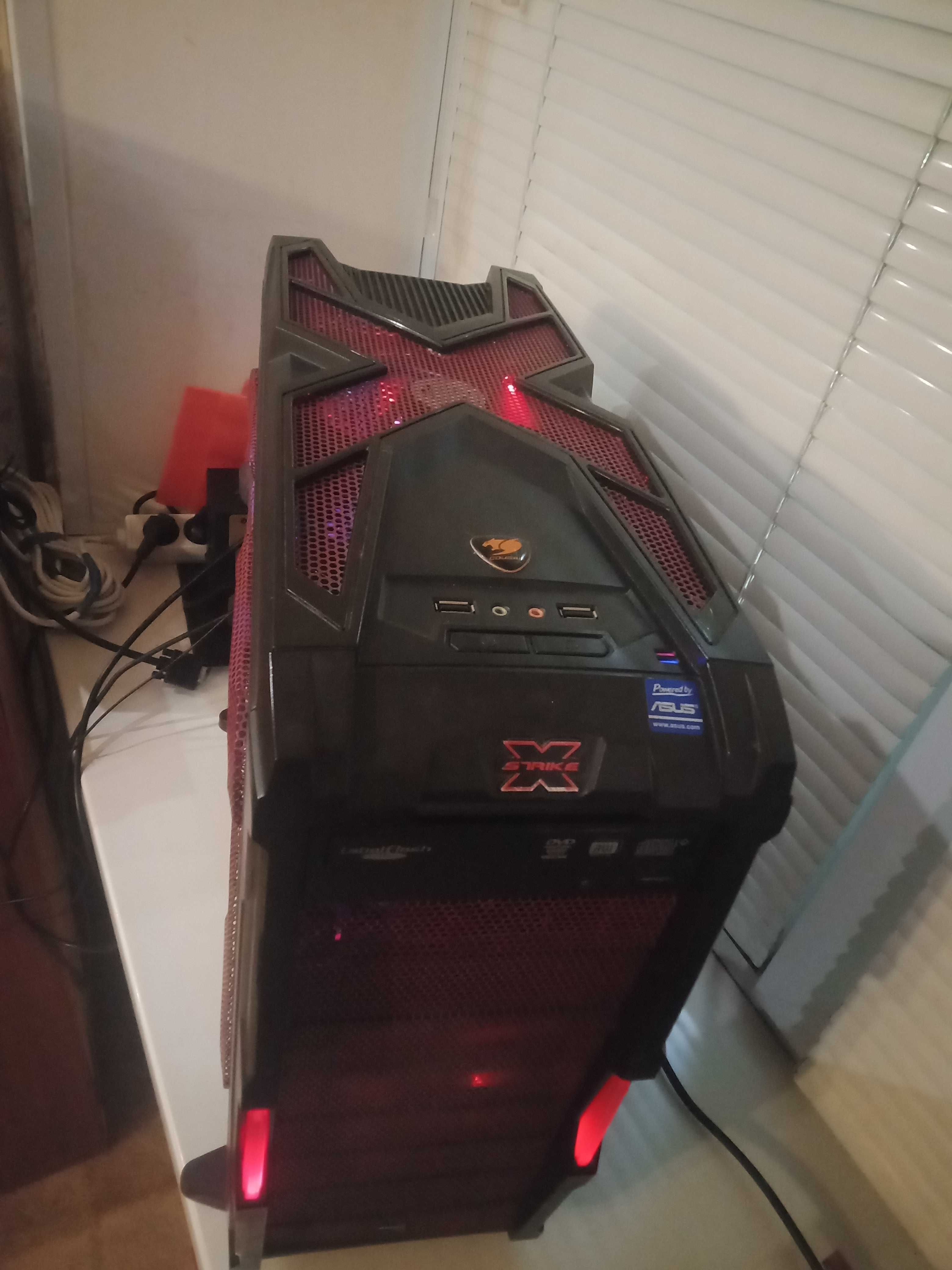 Игровой системник/Core i7/DDR4 16Gb/SSD 120, HDD 500/GTS 250/500W