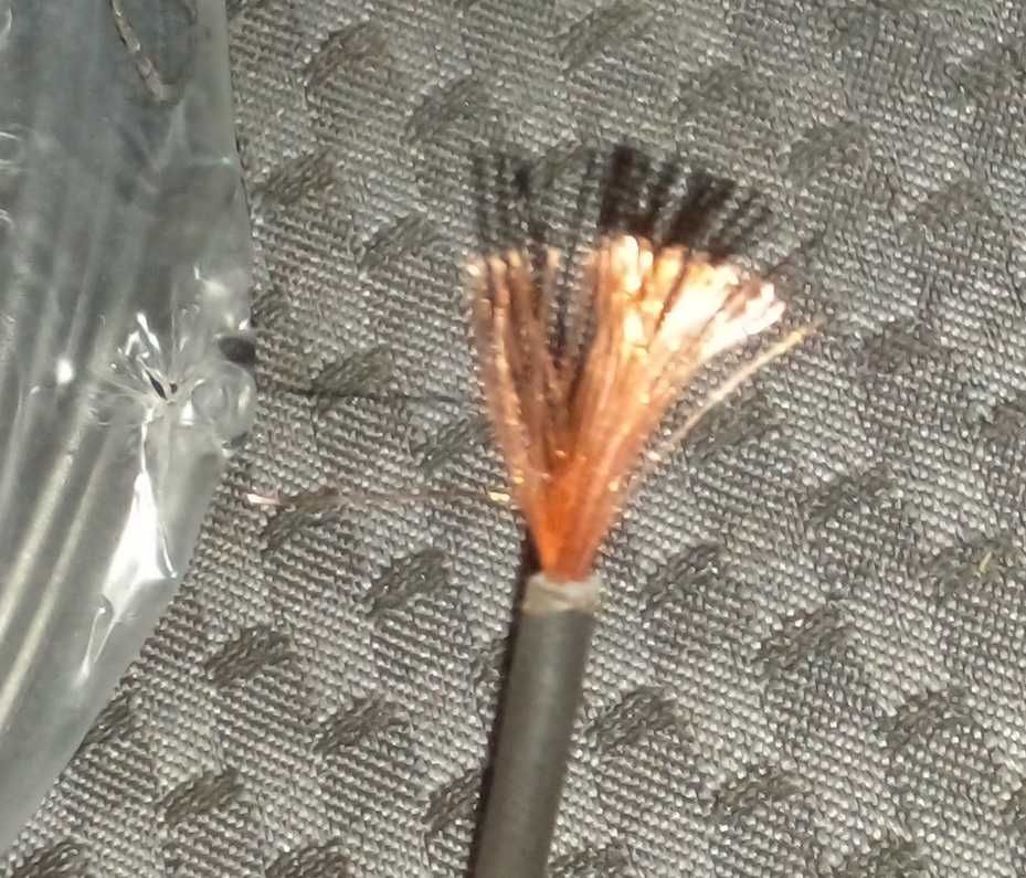 Кабель электрический, Ак Cable, 1×2.5 мм, бухта 100 м. НОВЫЙ!