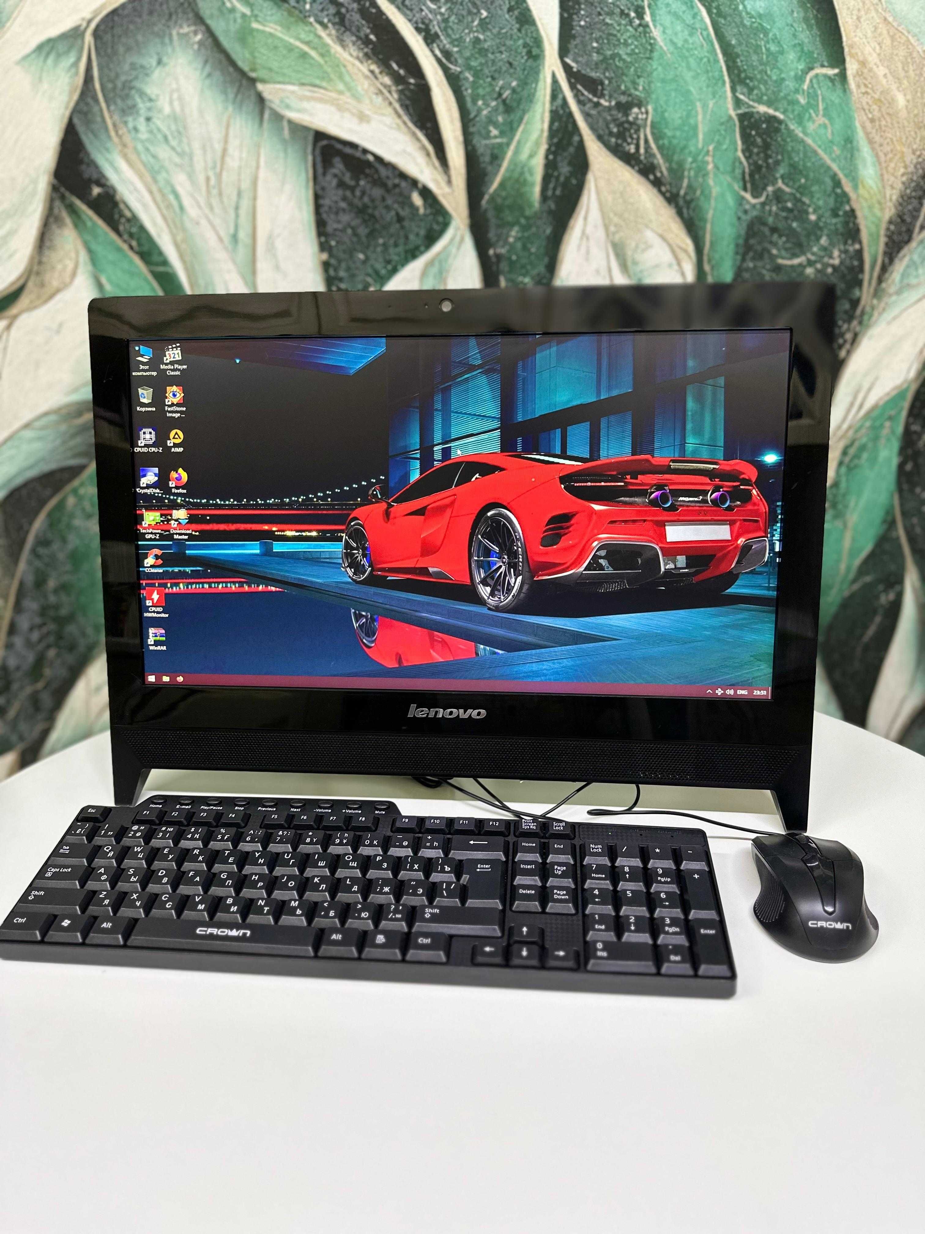 Компьютер моноблок Lenovo 4-х ядерный 2,6 GHz Lenovo полный комплект