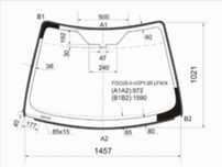 Стекло лобовое Ford Focus