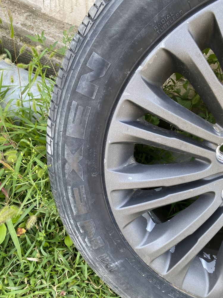Запаска 5/114.3 разболтовка 225/55R17