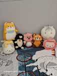 Мягкие игрушки miniso, marwin. Пикачу, bears, кот