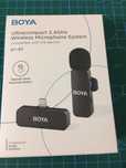 микрофон BOYA беспроводной петличный для iPhone