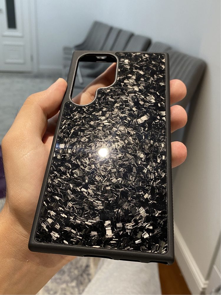 Кованый карбон чехол Samsung S24 Ultra