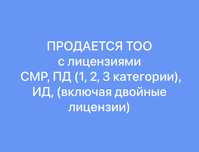 Продажа ТОО с Лицензиями