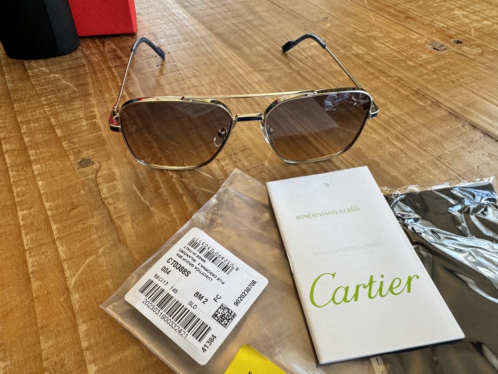 Очки солнцезащитные Cartier