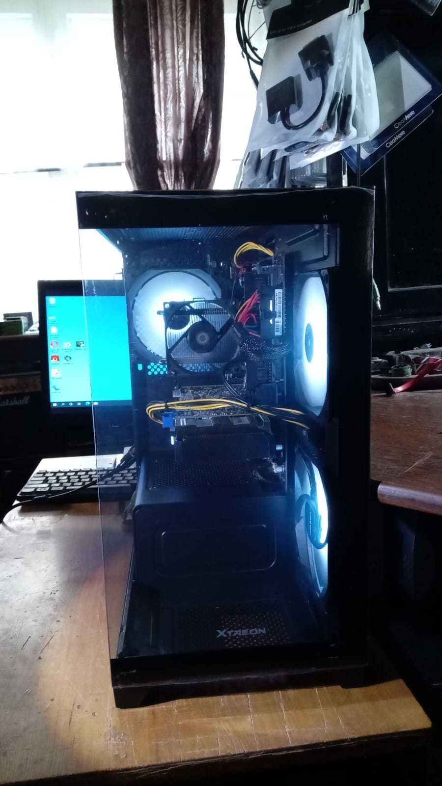 новый игровой Core i7 7700\озу16G \SSD256\HDD500\GTX 1660  6G