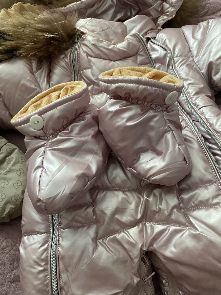 Комбинезон-конверт трансформер  детский зимний Moncler