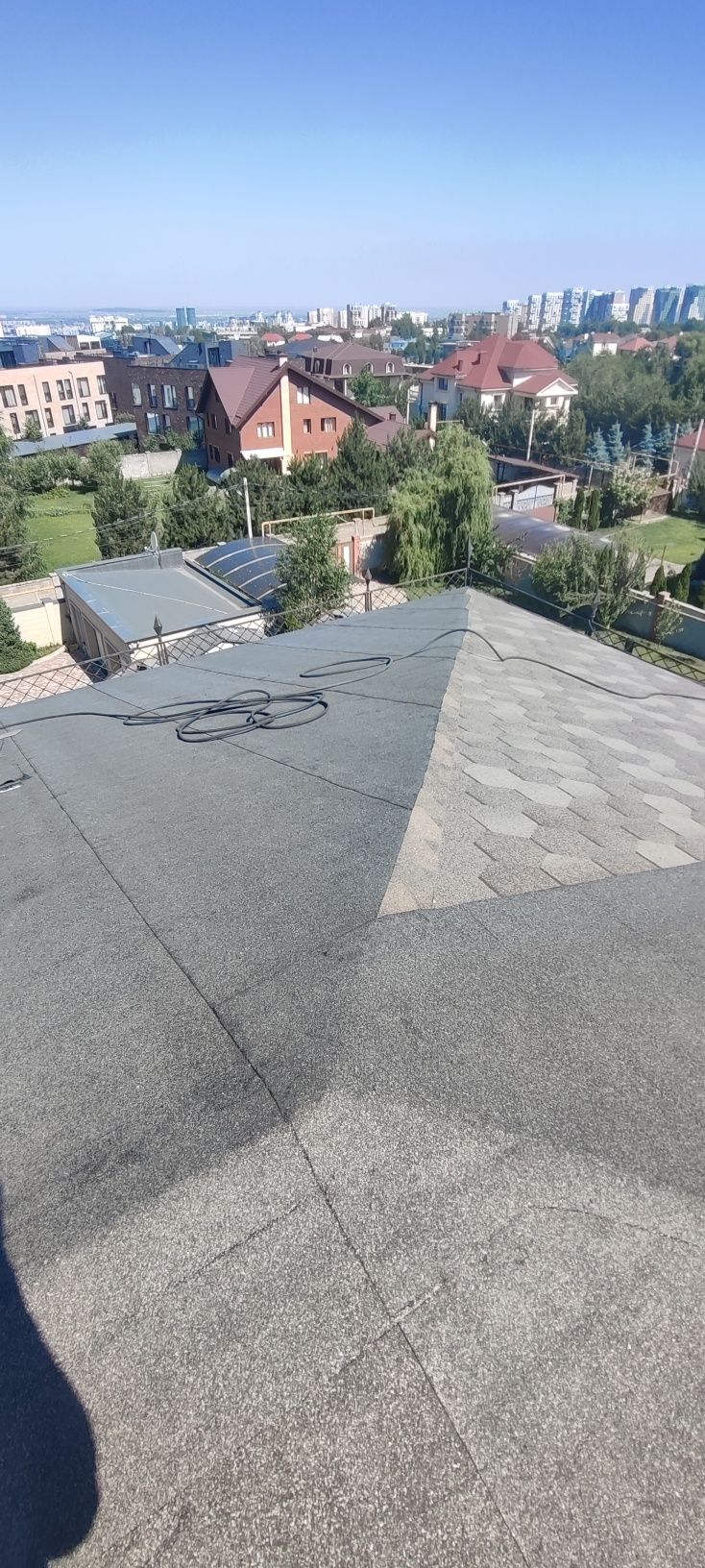 Ремонт мягкой кровли частичная реставрация мягкой жёсткой кровли