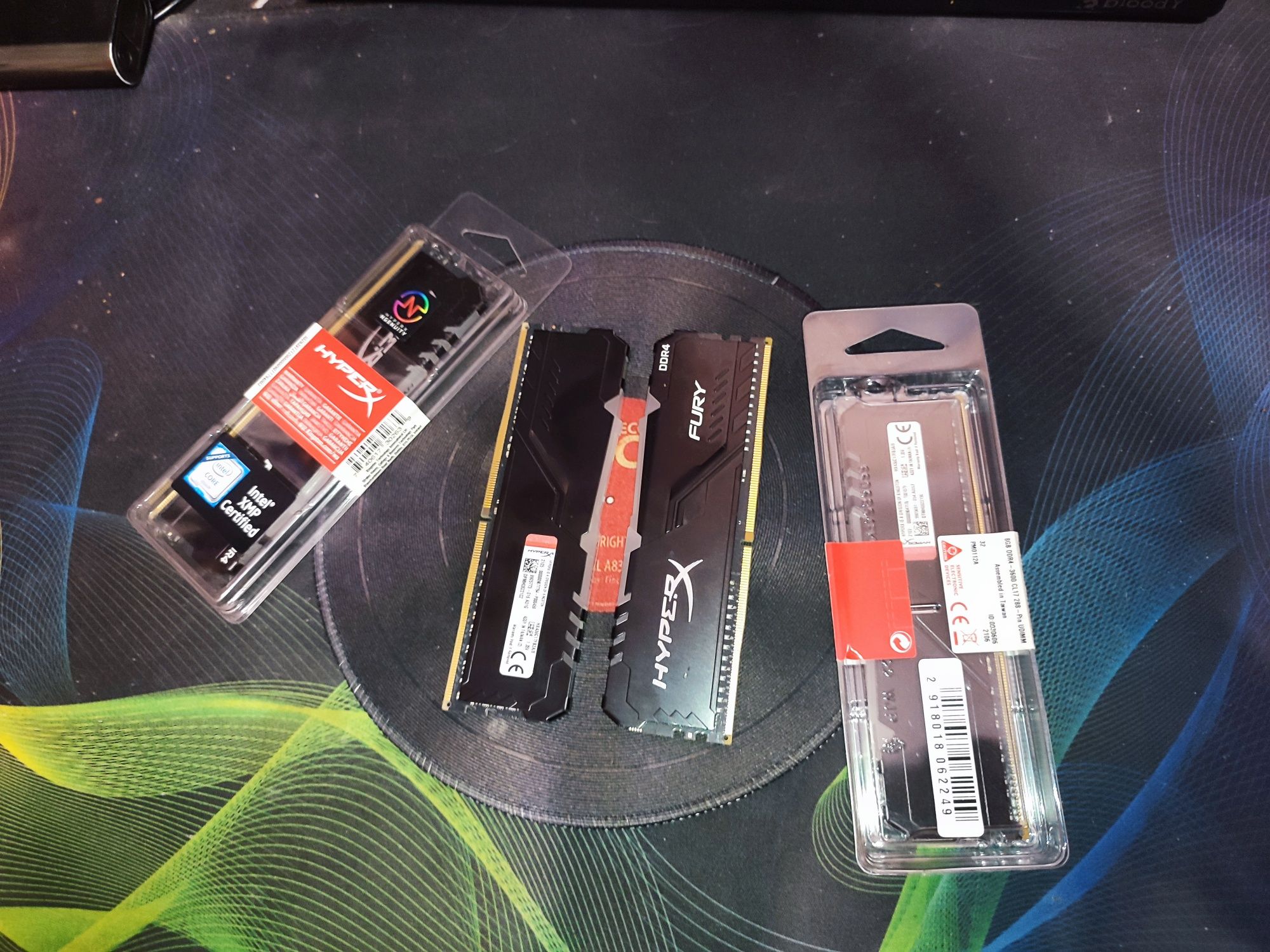 Оперативная Память ОЗУ Kingston HyperX Fury Ddr4 8Gb 3600