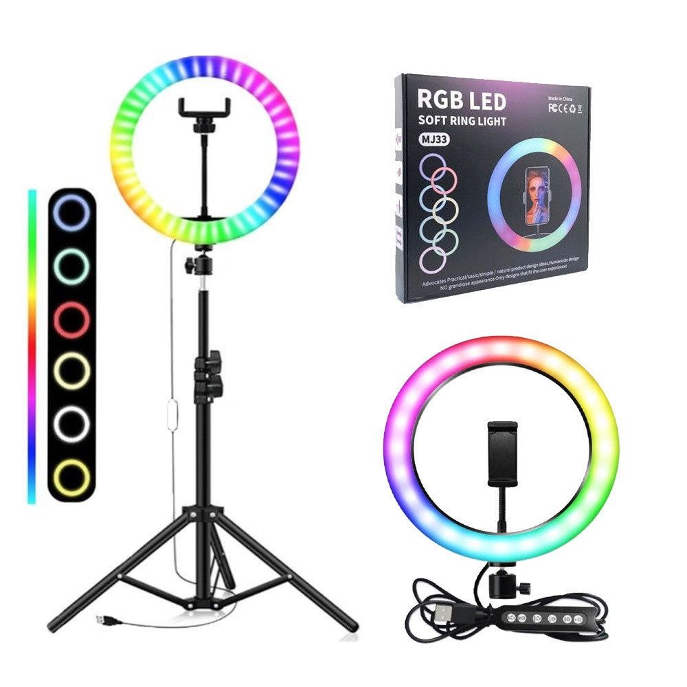 Продам кольцевую лампу RGB