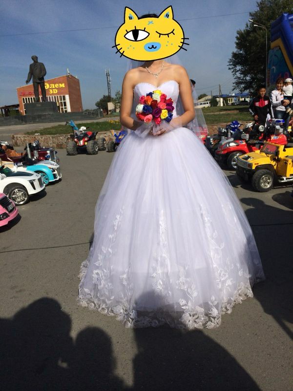 Срочно продам свадебное платье или обмен