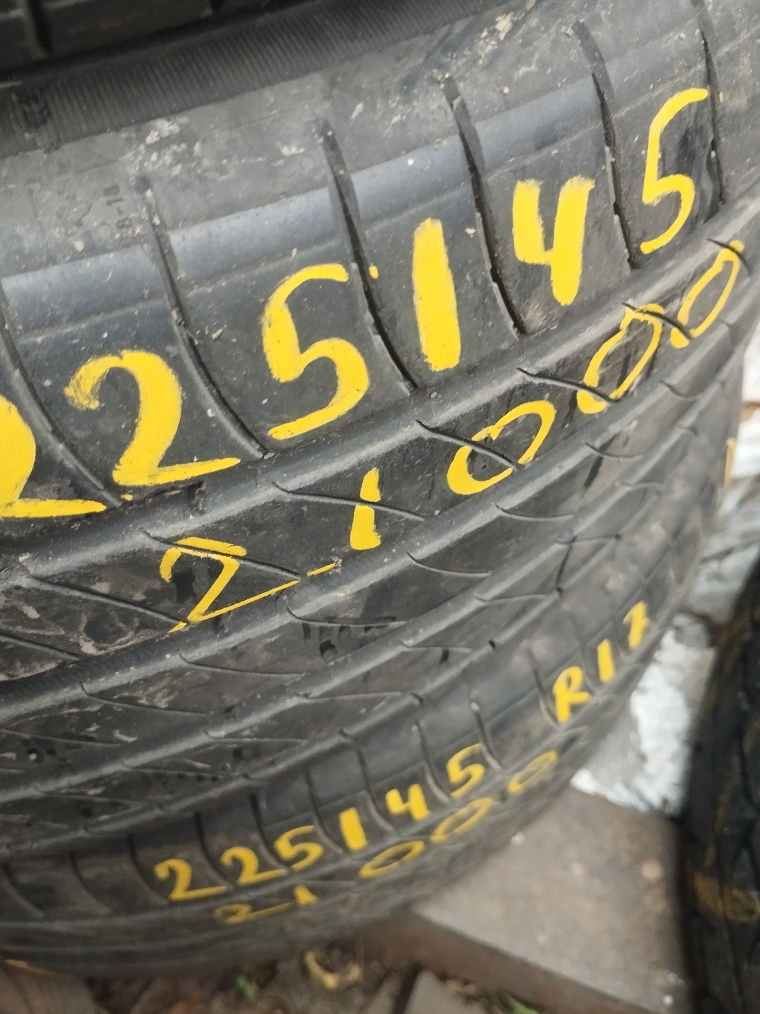 225/45 R17 Micheline комплект резины летние шины