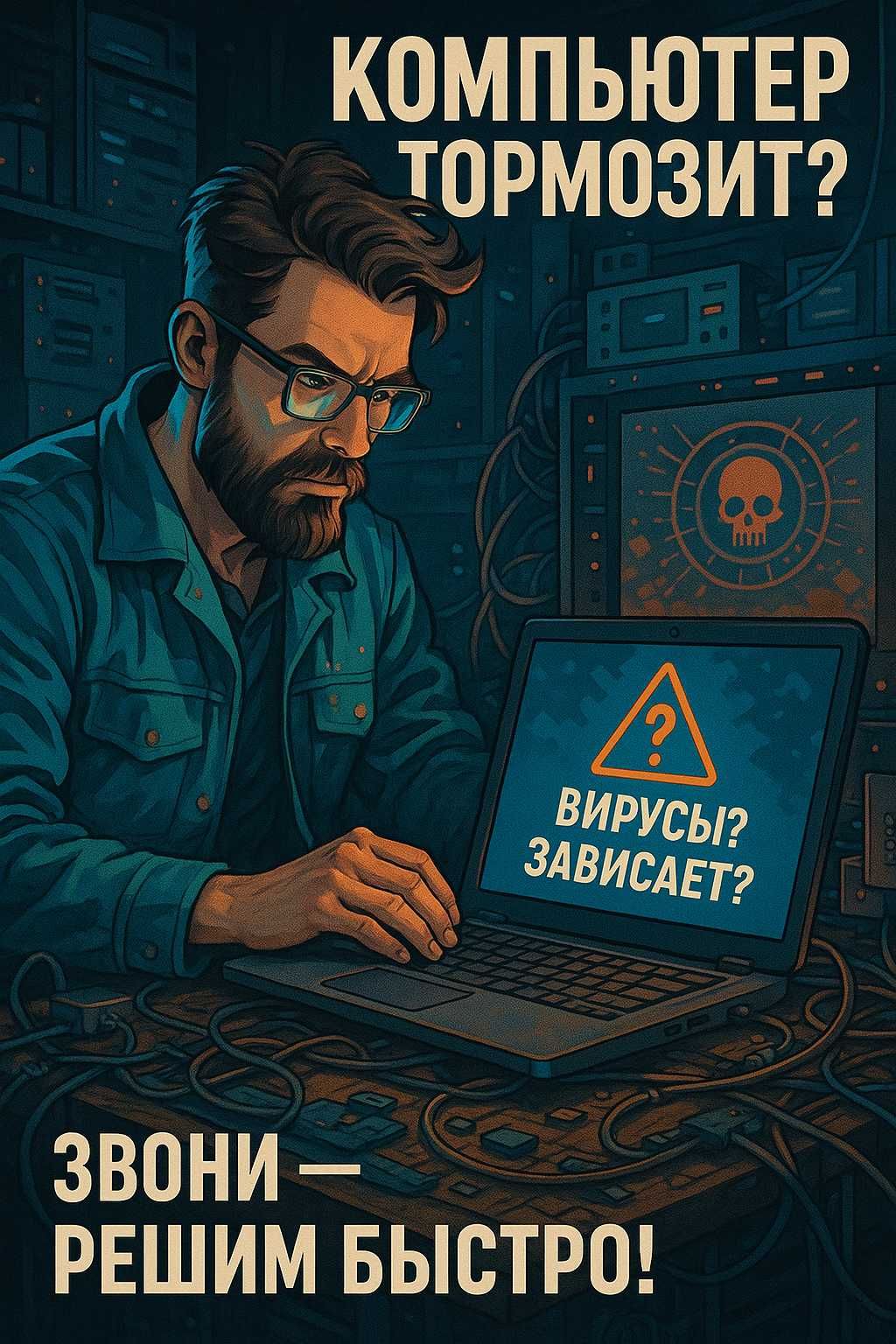 Программист Windows Office Autocad Photoshop ВЫЕЗД 24/7