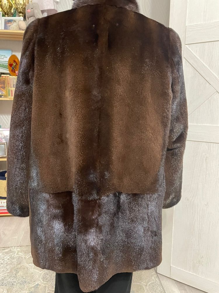 Норковый полушубок