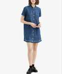 Levis джинсовое короткое платье Xs