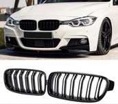 Решётка радиатора на BMW F30, F31, F35  3 серии / ноздри на бмв ф30 /