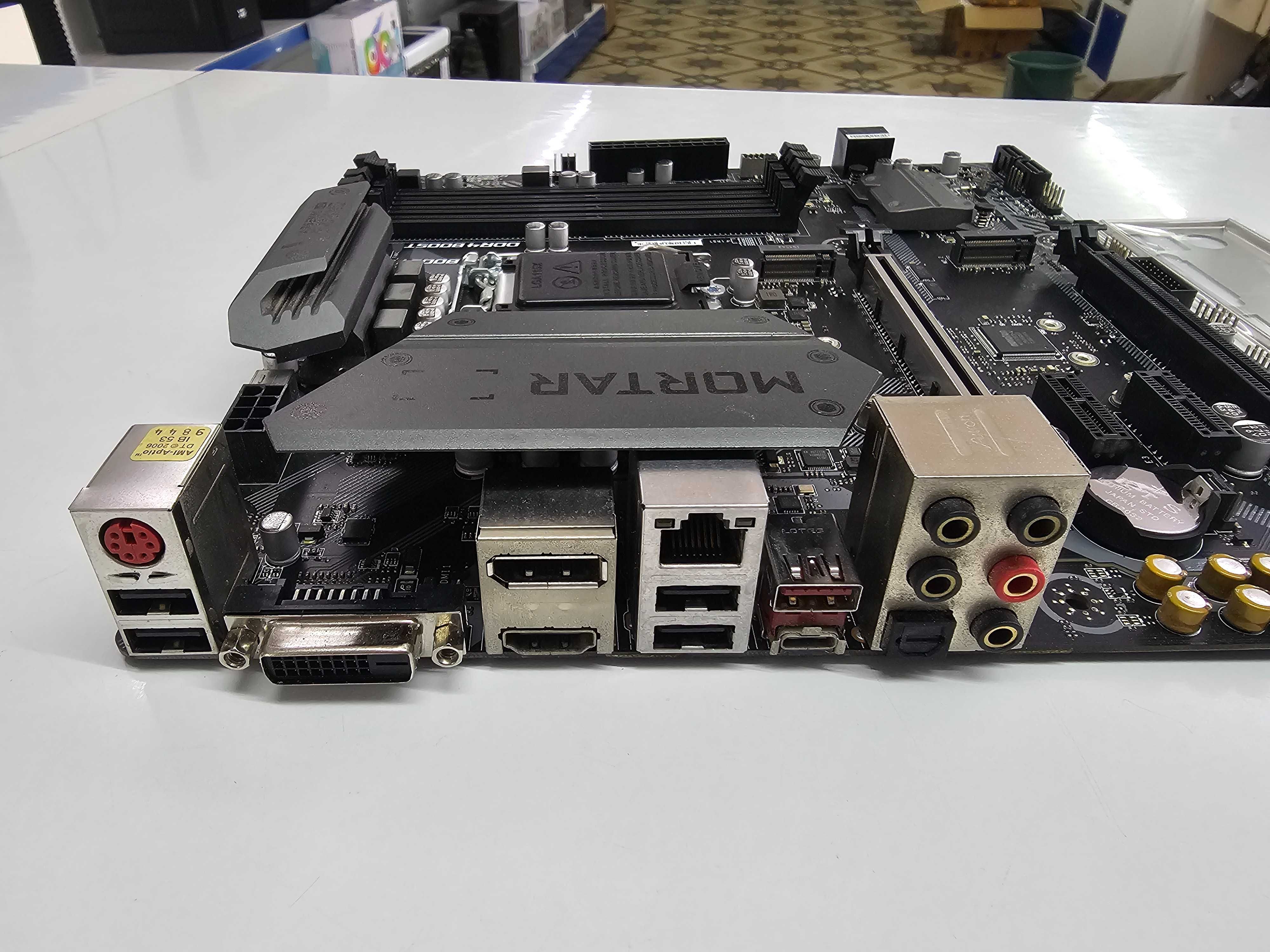 Мат.плата(Б\У) MSI Mortar B360M(LGA 1151) "TERABYTE" Шымкент