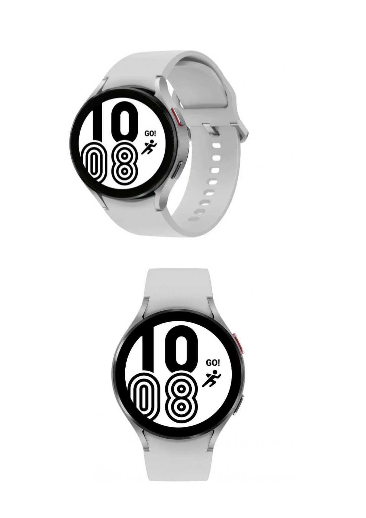 Смарт часы Samsung Galaxy Watch4 Aluminium 44mm, Silver, с горантией