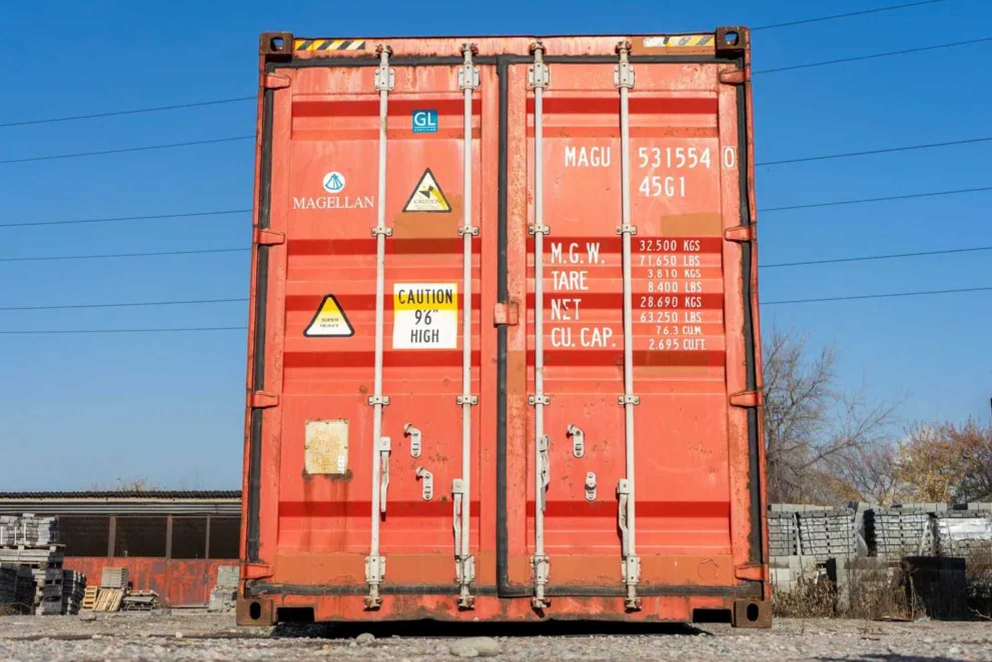 Продажа 40 футового морского контейнера в Оскемене
