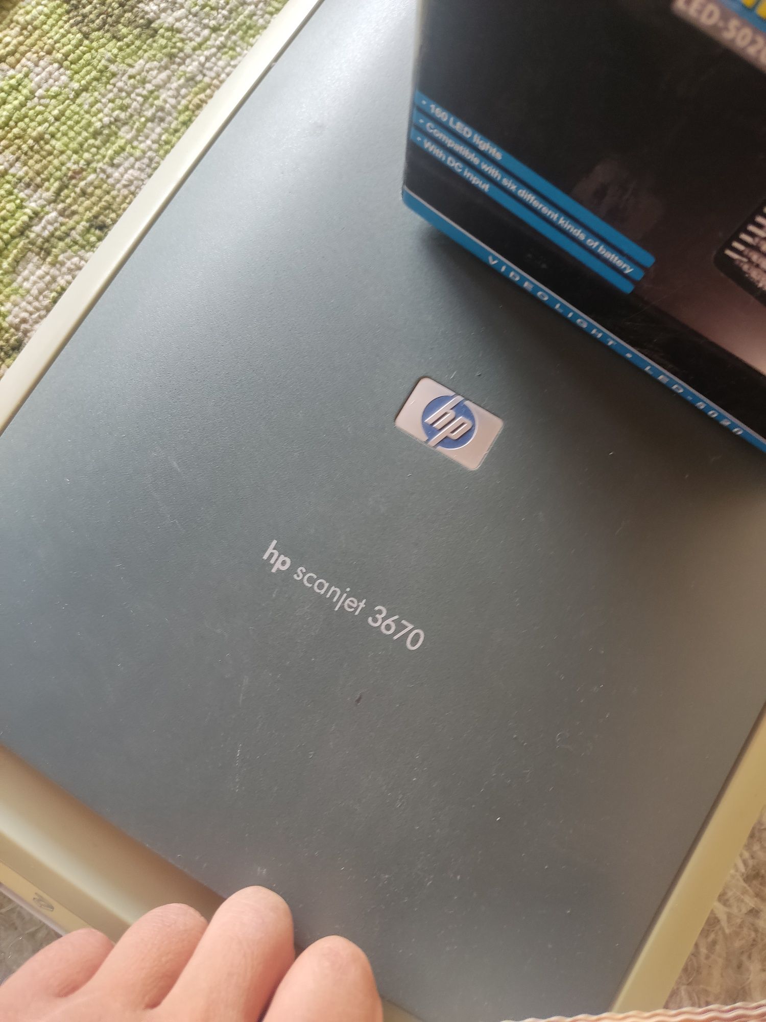 Диски. Боксы, салфетки, сканер hp3670