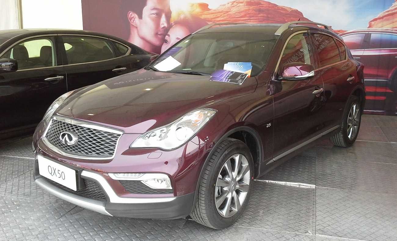 infiniti QX50 J50 решетка радиатора