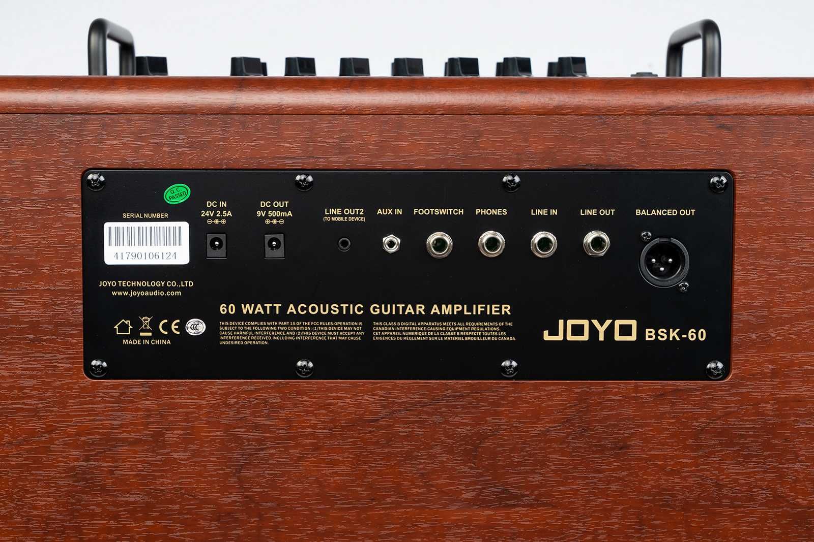 Комб для Акуст-гитары,микрофона JOYO BSK-60 встроенный аккумулятор