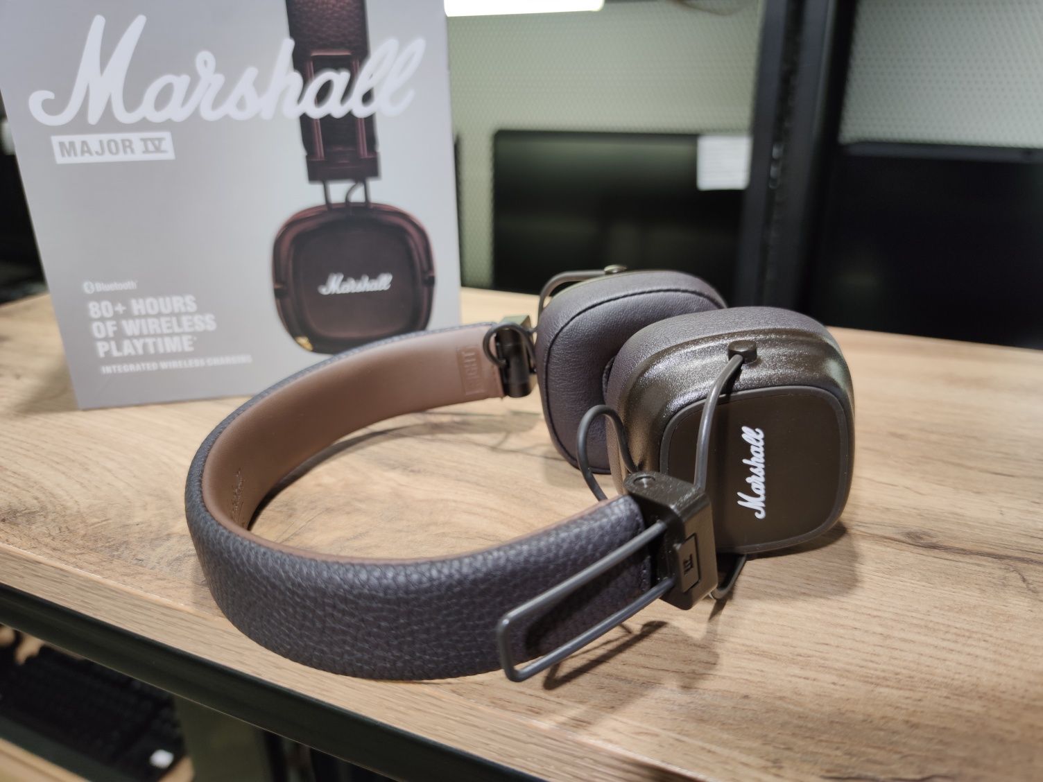Marshall Major IV беспроводные наушники, оригинал, 9576/А10