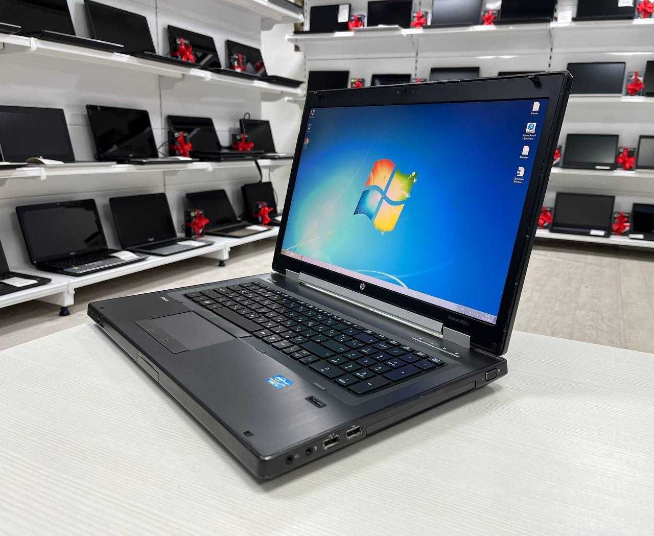 Большой экран HP eliteBook Core i7/Озу 8/SSd 128/HDD 640/FullHD