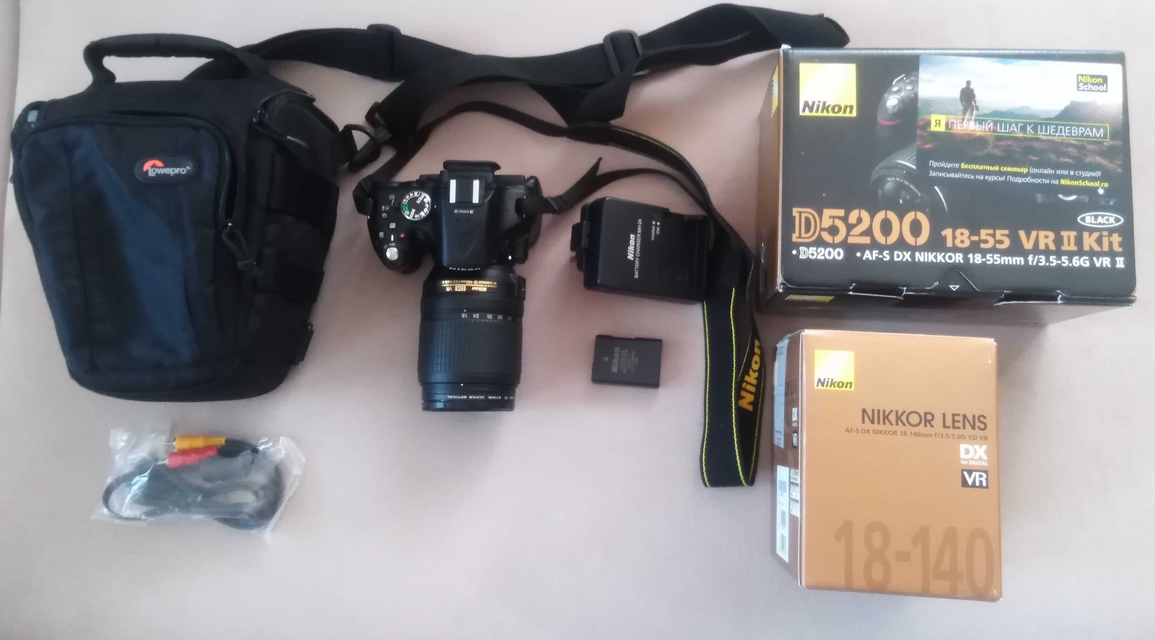 Фотоаппарат NIKON D5200