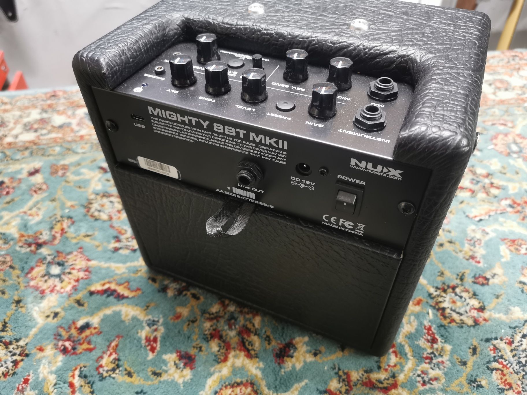 Nux mighty 8bt MKII цифровой комбоусилитель