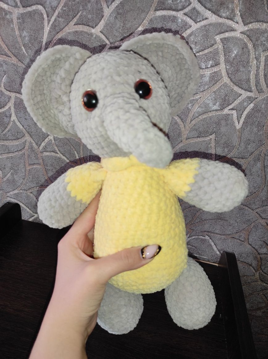 Мягкие игрушки, вязаные игрушки, мишка, медведь, подушка, ручная работ